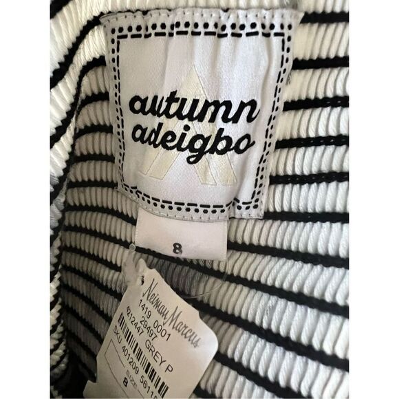 Autumn Adeigbo X Neiman Marcus Women's Puff Sleeve Smock Peplum Floral Top 8 NWT - Picture 7 of 8